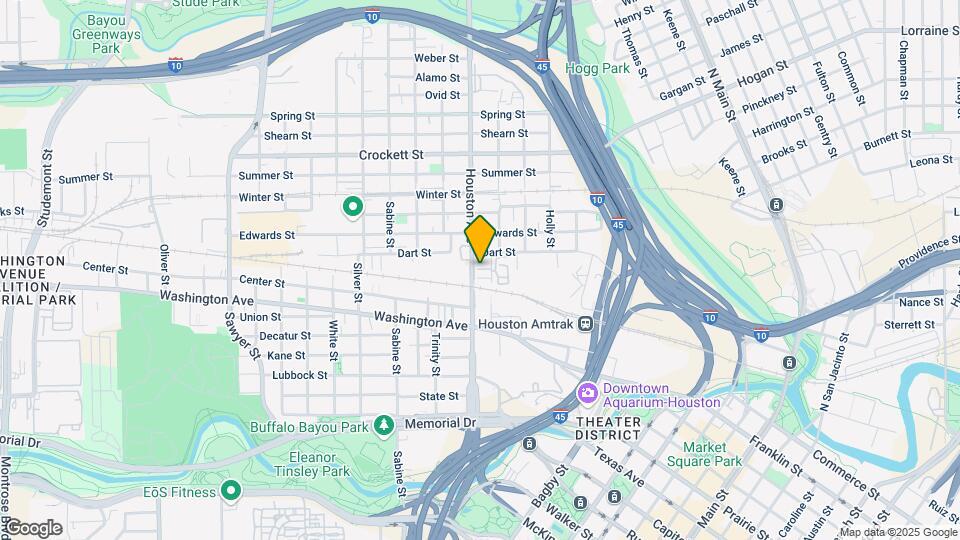 1211 Hickory St Map and Location Details