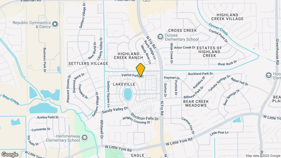 20641 Patriot Park Ln Map and Location Details