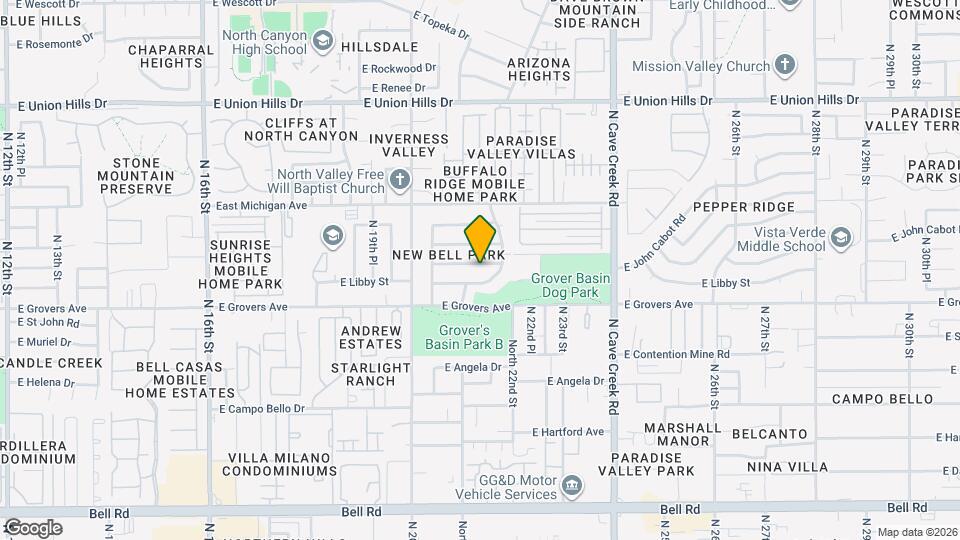 2067 E Charleston Ave Map and Location Details