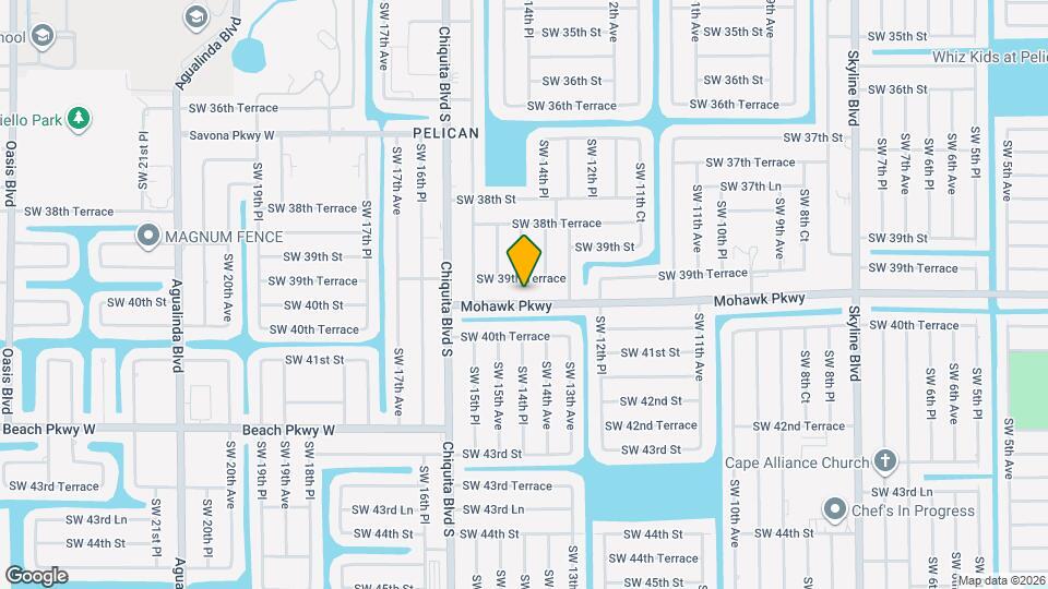 1415 Mohawk Pkwy Map and Location Details