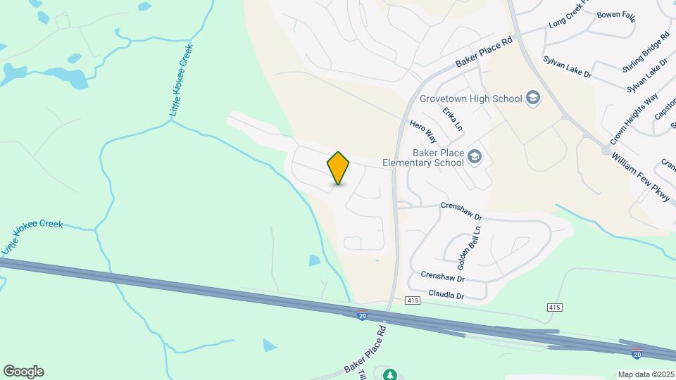 1516 Driftwood Ln Map and Location Details