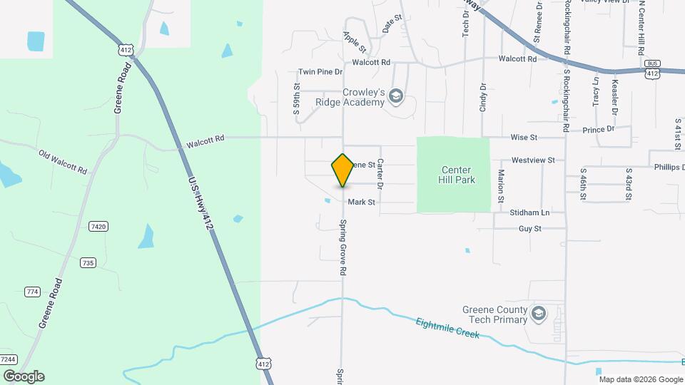 1002 Spring Grove Rd Map and Location Details