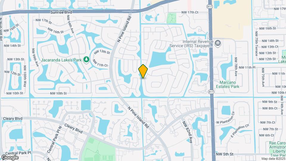 1057 NW 88th Ave Map and Location Details