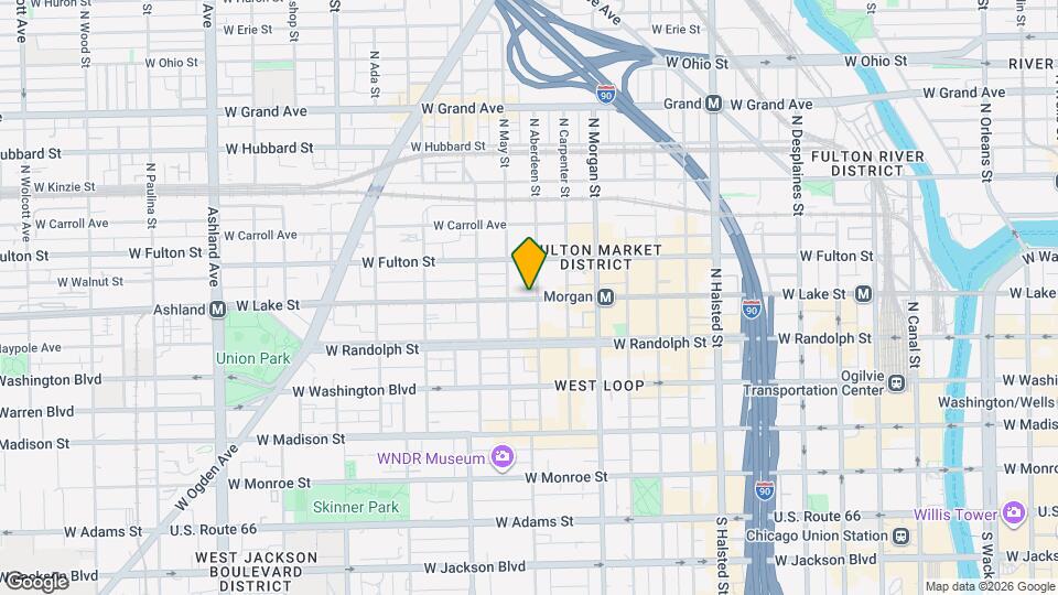 1102 W Lake St Mapa y Detalles de la Ubicación