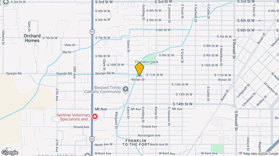 1313 Schilling St Map and Location Details