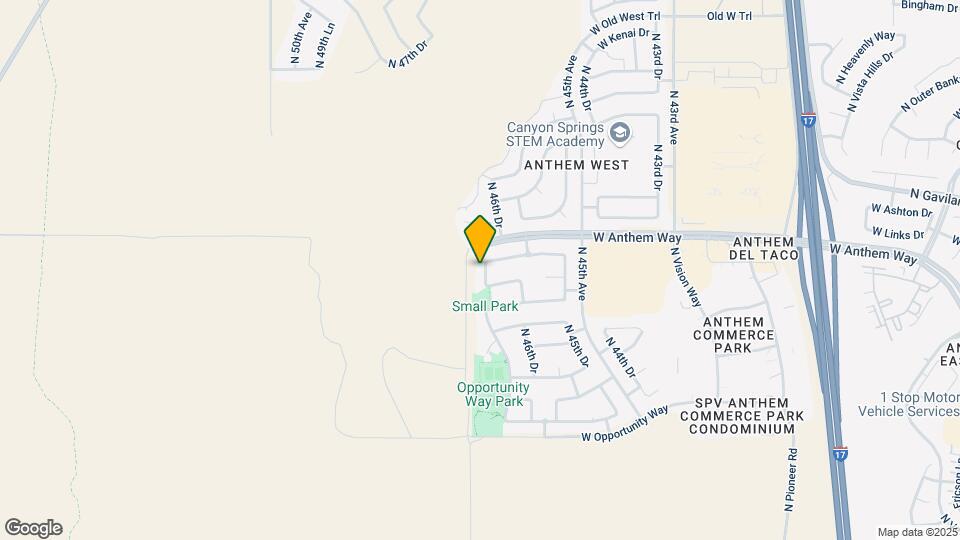 42418 N 46th Ln Map and Location Details
