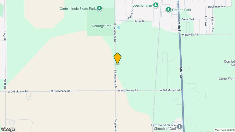 25309 S Sangamon St Map and Location Details