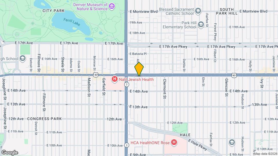 1483 Ash St. Map and Location Details