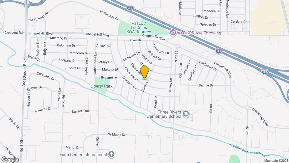 4209 Finnhorse Ln Map and Location Details