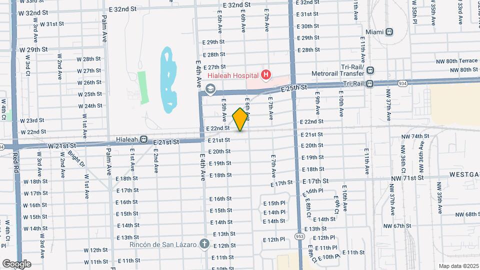 561-567 E 21st St Map and Location Details