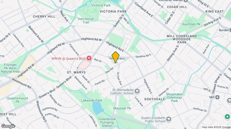 80 Glen Rd Map and Location Details