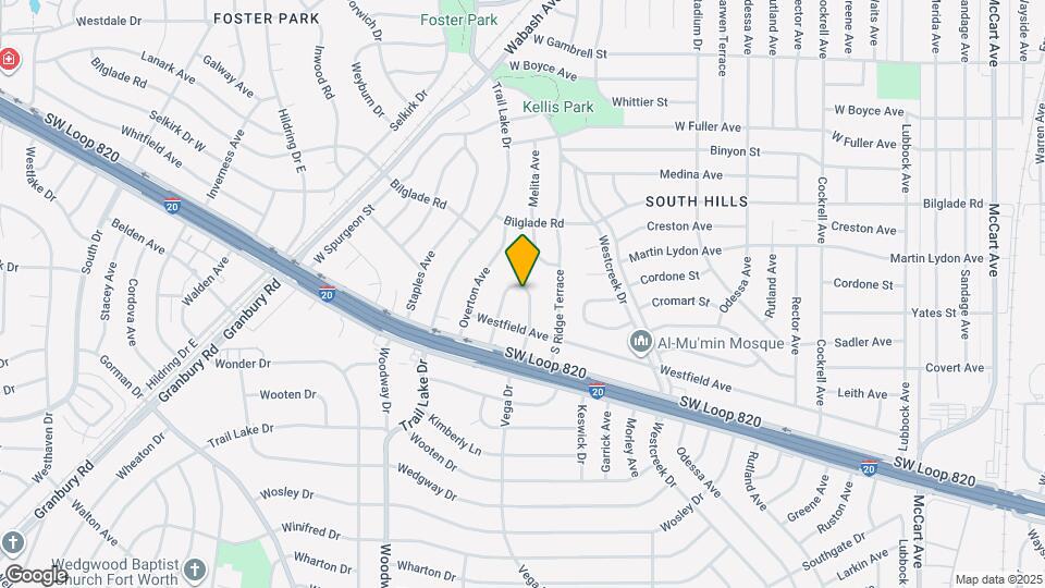 4900 Vega Ct E Map and Location Details