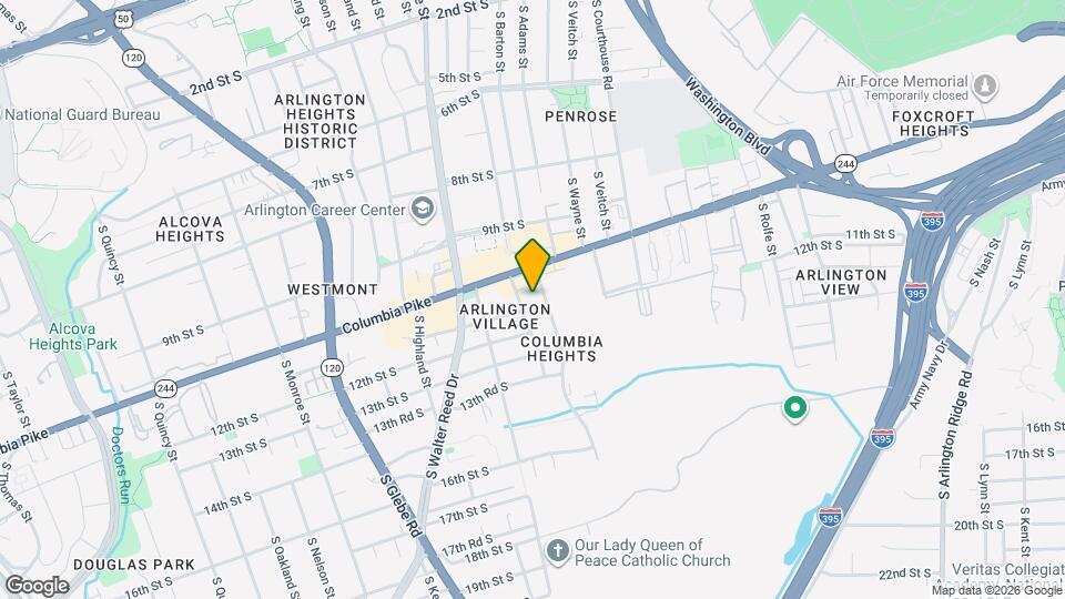 1030 S Barton St Map and Location Details