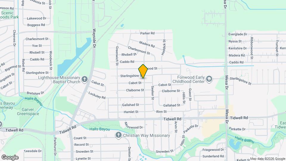 8137 Cabot St Map and Location Details