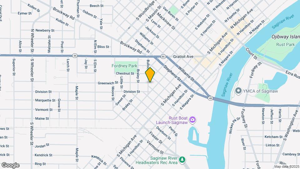 332 Bullock St Map and Location Details