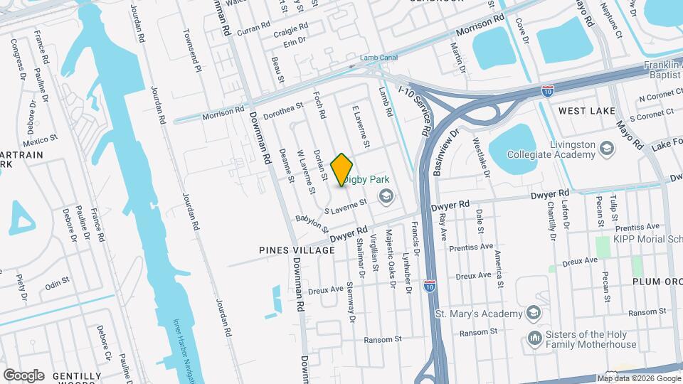 6636 Foch Rd Map and Location Details