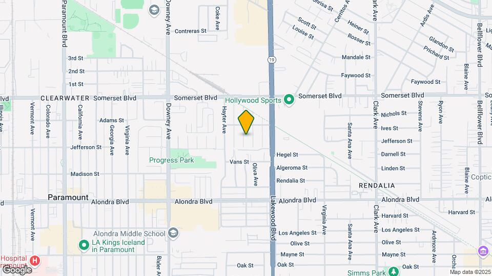 15332 Castana Ave Mapa y Detalles de la Ubicación