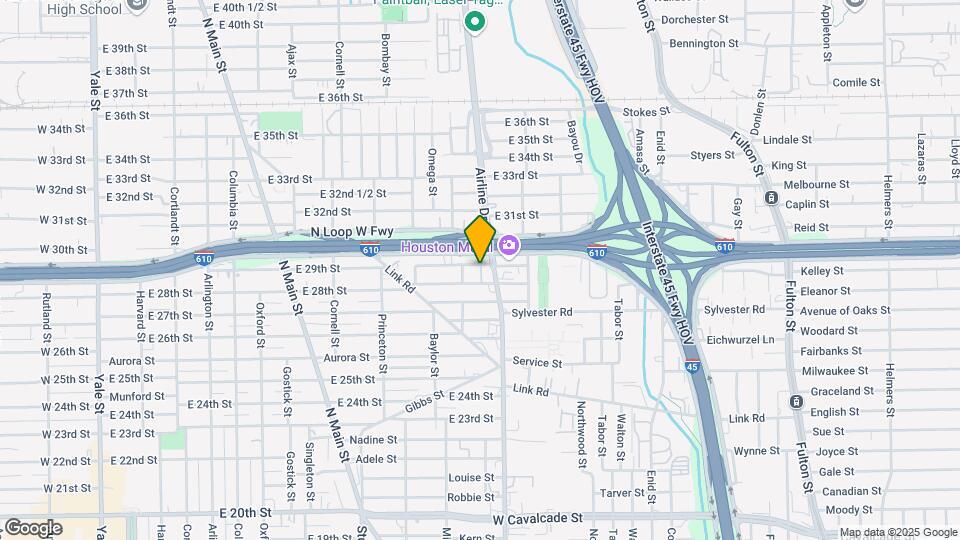 1216 E 29th St Map and Location Details