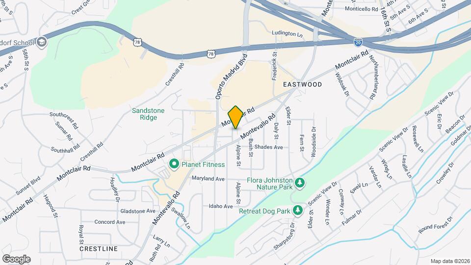 Crestline Court Mapa y Detalles de la Ubicación