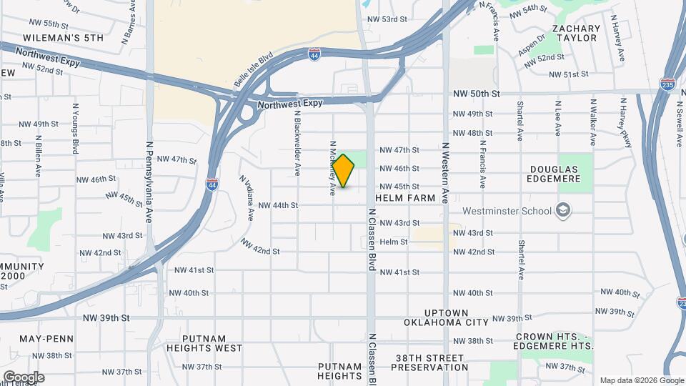 1432 NW 45th St Map and Location Details