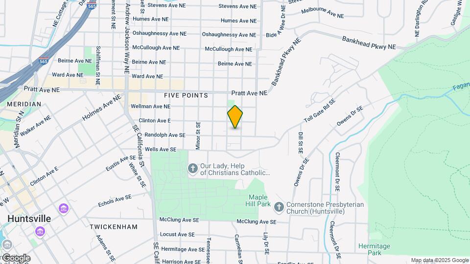 1507 Randolph Ave SE Map and Location Details