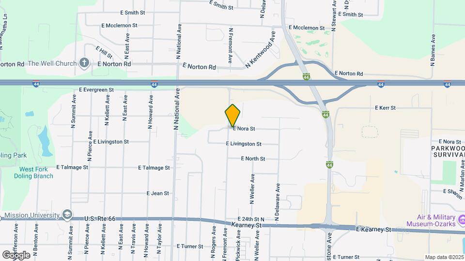 2728 N Fremont Ave Map and Location Details
