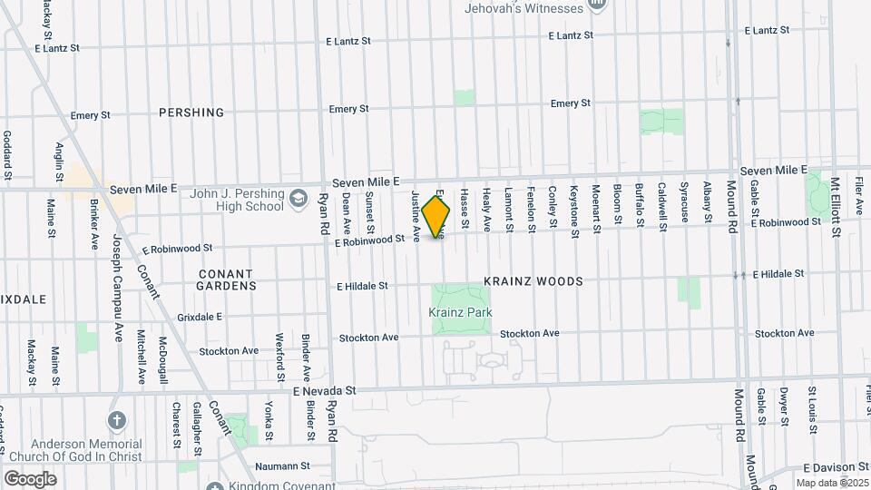 18693 Eureka St Map and Location Details