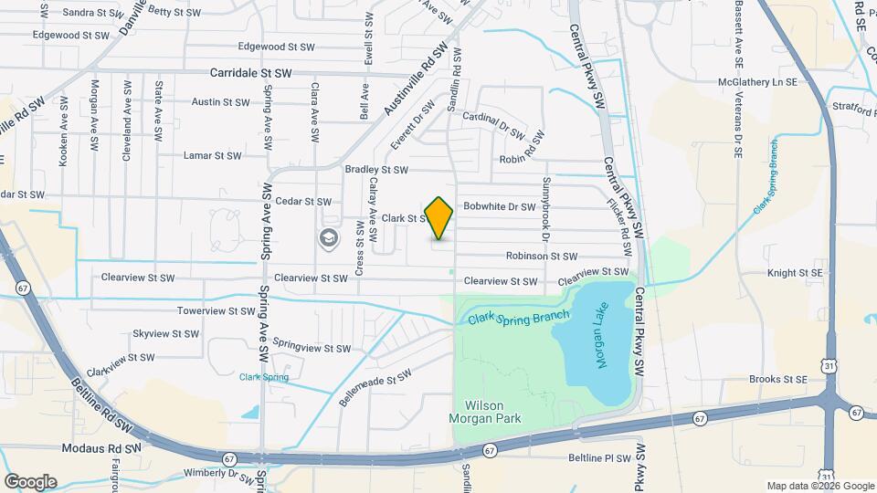 313 Woodridge Dr SW Mapa y Detalles de la Ubicación