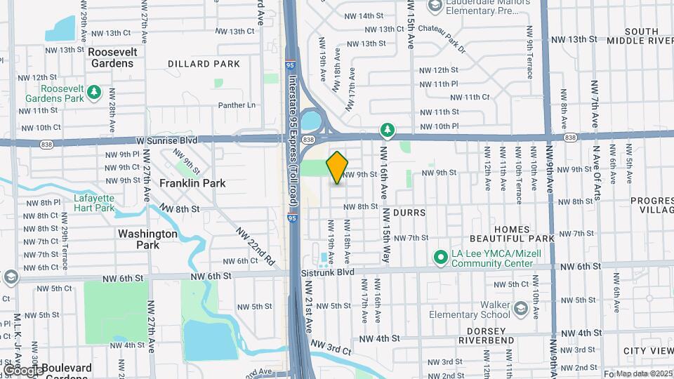 1814 NW 8th Pl Map and Location Details