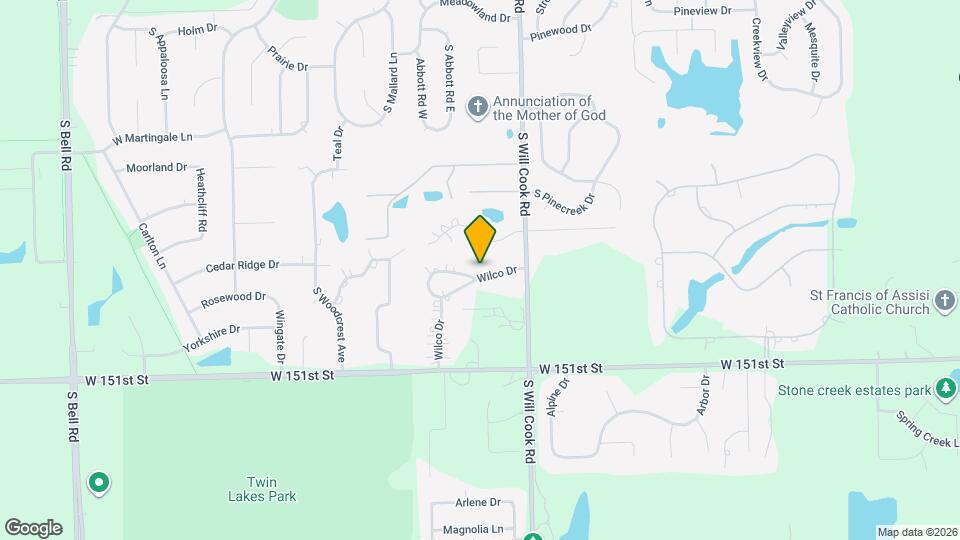 14926 Wilco Dr Map and Location Details