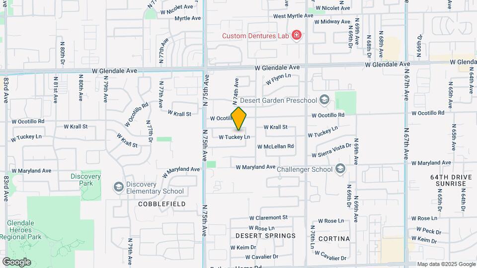 7322 W Tuckey Ln Map and Location Details