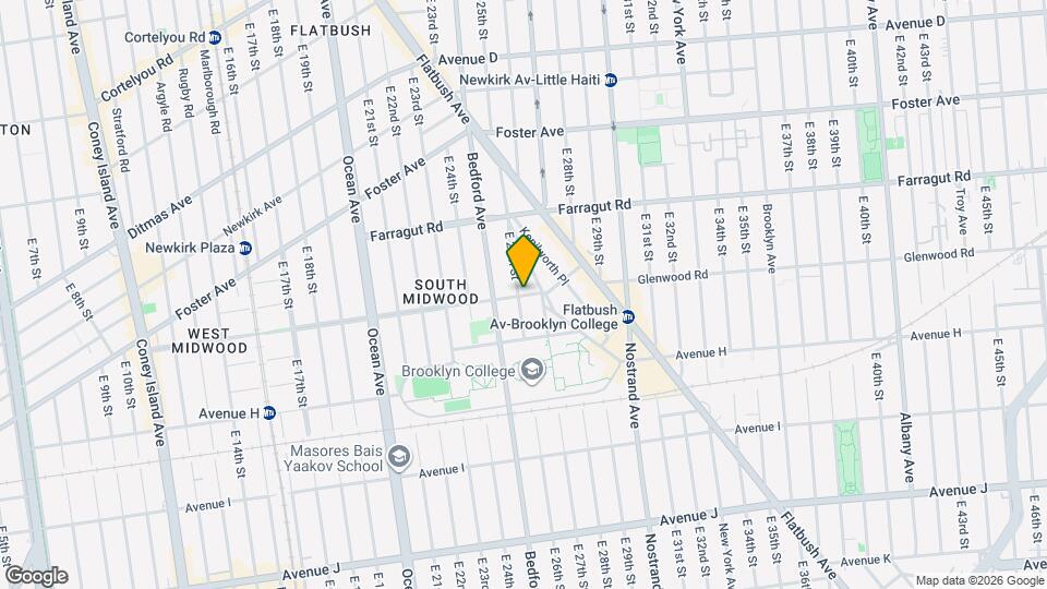 2601 Glenwood Rd Map and Location Details