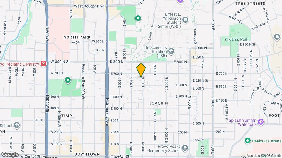 659 N 300 E Map and Location Details