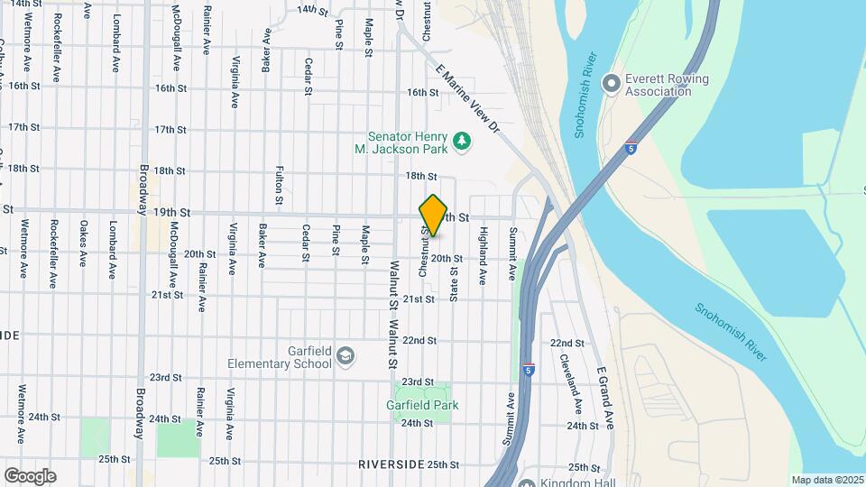 1921 Chestnut St, Unit B Mapa y Detalles de la Ubicación