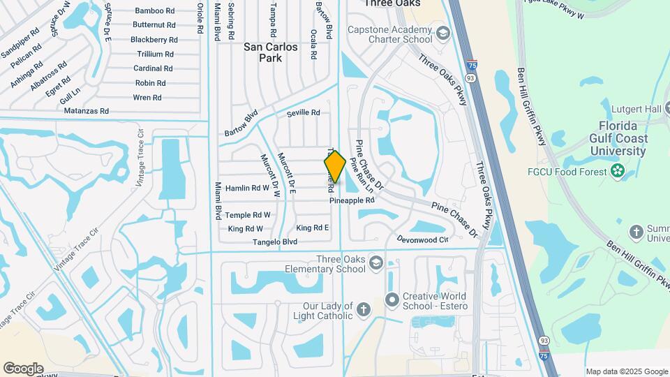 19141 Tangerine Rd Map and Location Details