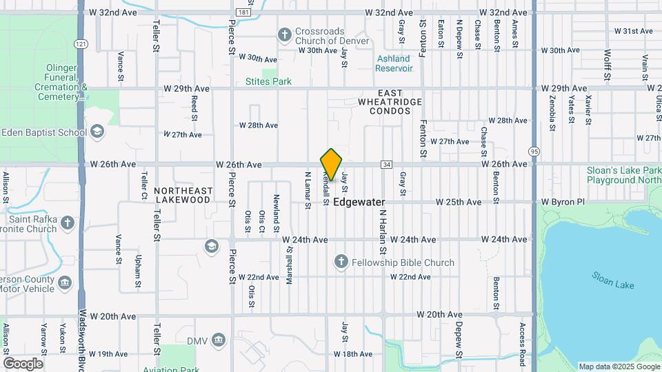2540 Kendall St Mapa y Detalles de la Ubicación