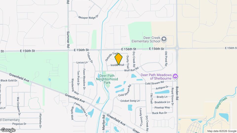 12247 Inside Trail Map and Location Details