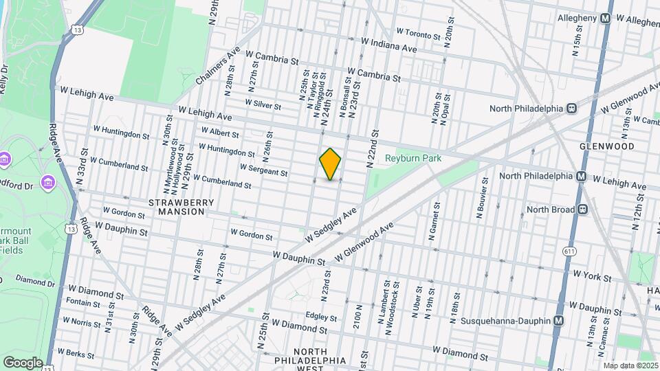 2321 W Firth St Map and Location Details