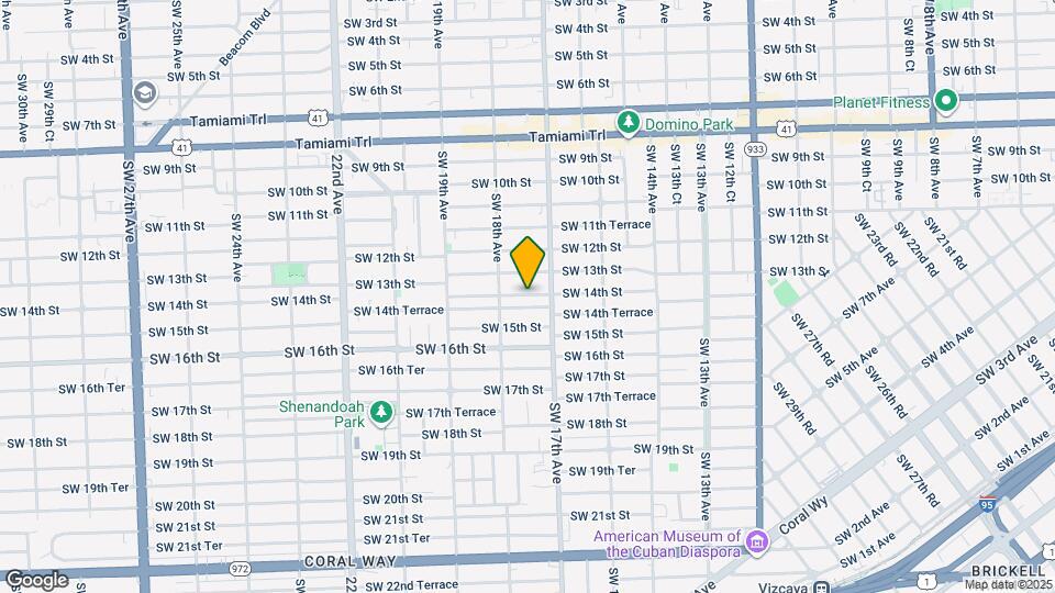 1746 SW 14th St Map and Location Details