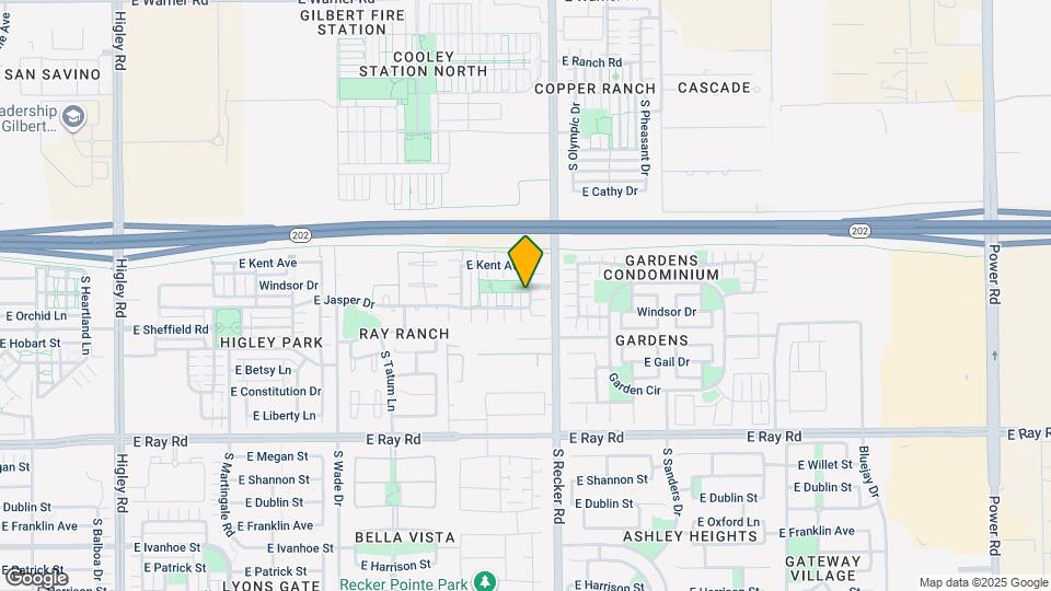 3942 E Jasper Dr Map and Location Details