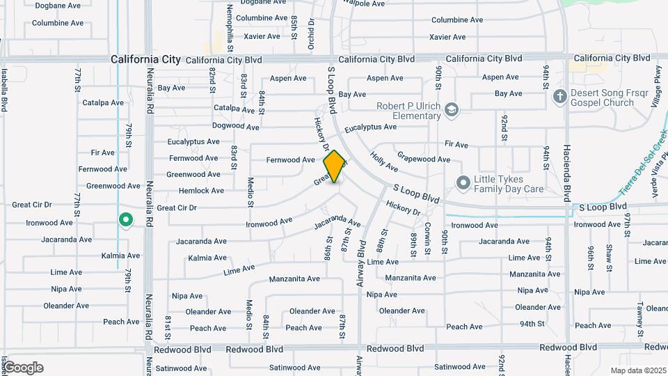 8641 Ironwood Ave Map and Location Details