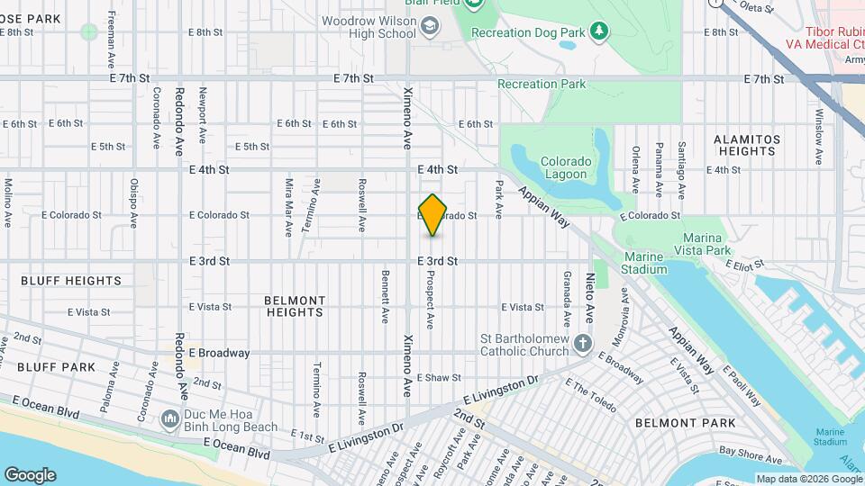 318 1/2 Prospect Ave Mapa y Detalles de la Ubicación