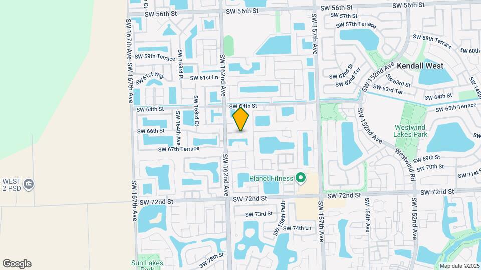 16056 SW 66th Terrace, Unit C126 Map and Location Details