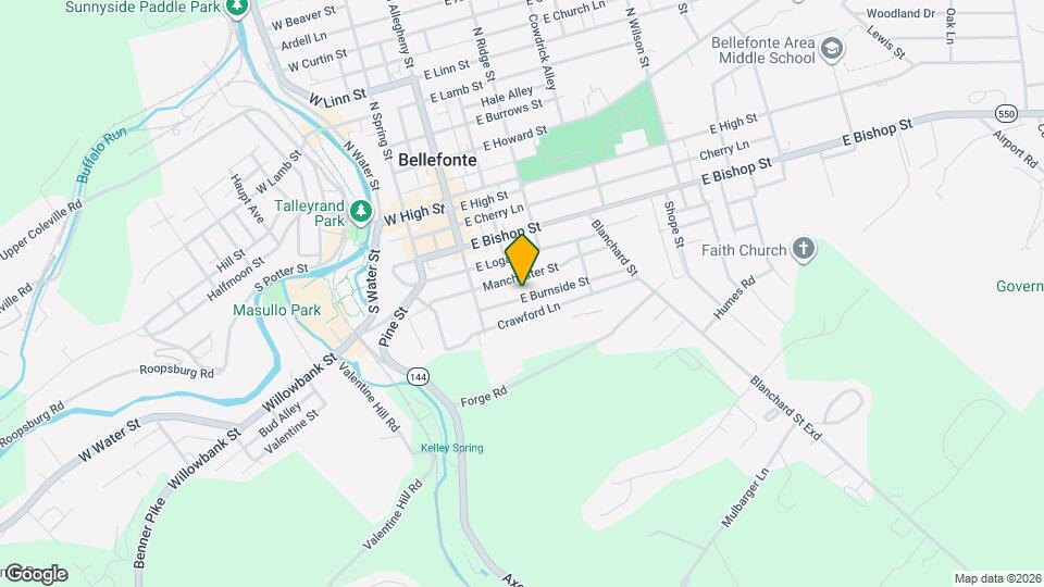 209 E Burnside St Map and Location Details