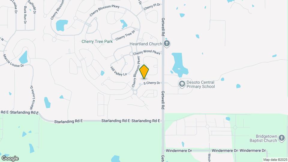 2860 S Cherry Dr Map and Location Details