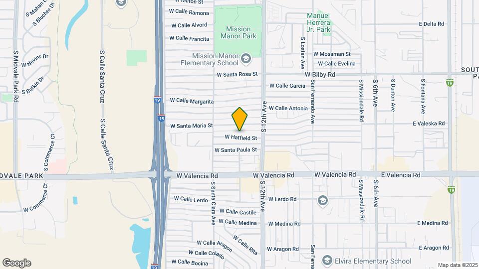 656 W Hatfield St Map and Location Details