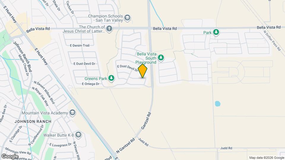 1935 E Renegade Trail Mapa y Detalles de la Ubicación