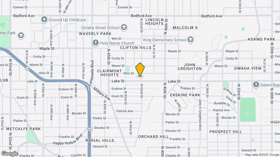 2510 N 42nd St Map and Location Details