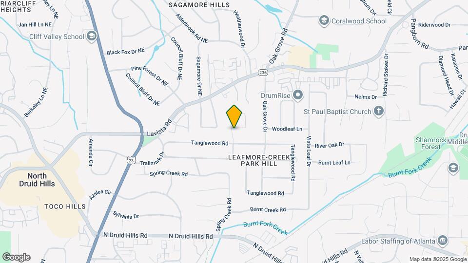 1512 Knollwood Terrace Map and Location Details