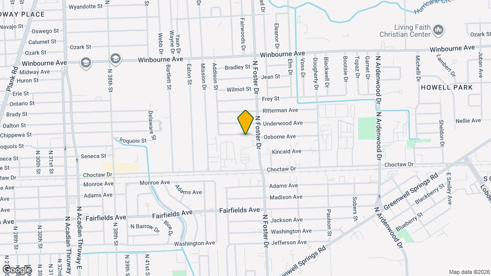 4854 Osborne Ave Map and Location Details